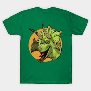 Crazy cute triceratops T-Shirt